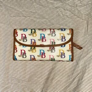 Dooney & Bourke Colorful Logo Wallet